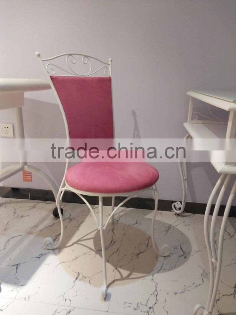 Customer chair with Modern base used nail beauty salon furniture TKN-39062