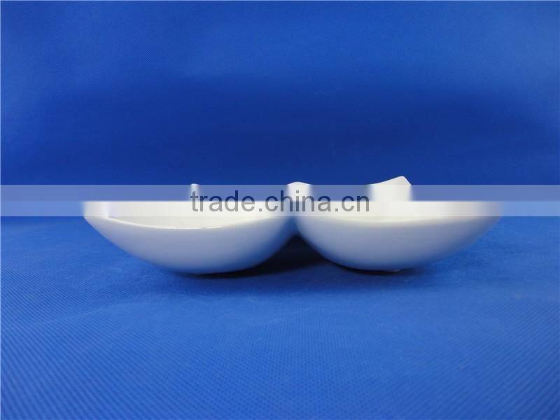 ceramic four compartment dinner plates