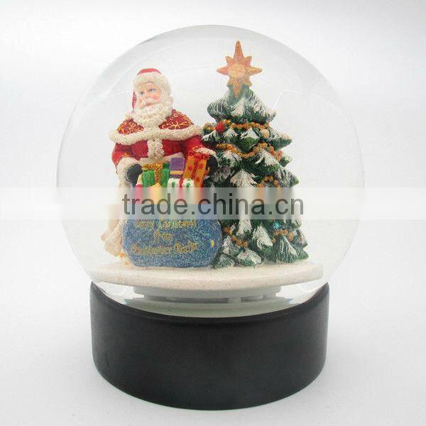 Music Function Chrismas Snow Man Snow Globe