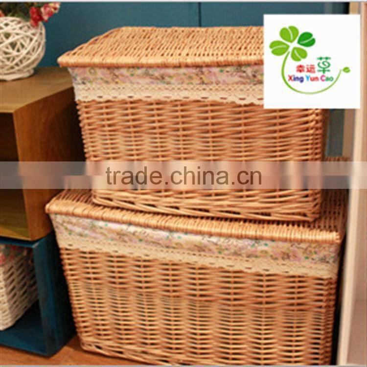 wicker laundry basket factory supply hotel sundries basket