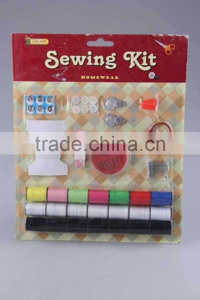 hotel professional plastic sewing kit box for home