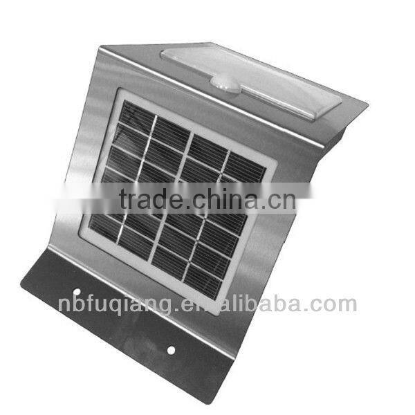 solar motion sensor security led outdoor wall light