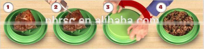 NBRSC Reliable Company Manual Rotating Plastic Meat Shredder Kitchen Tool