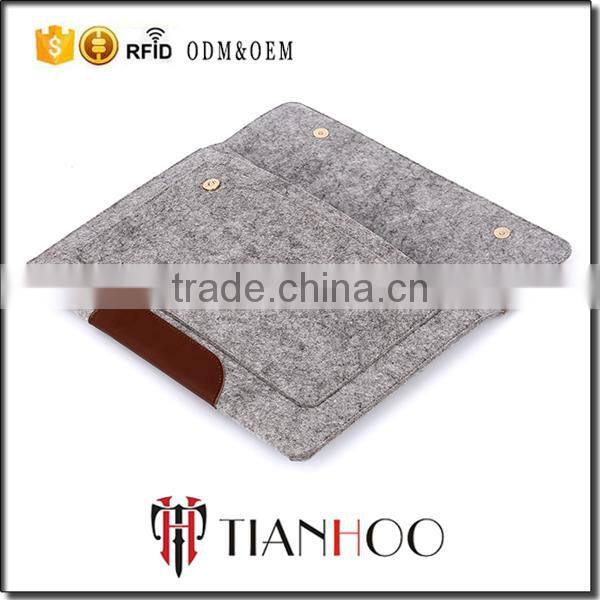 China Supplier Fashion PU Leather Hand Bags Whit Genuine Leather Clutch Bag