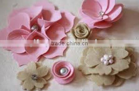 2017 hight quality new products hot sale interior home party decoration eco handmade promotion felt cheap artificial flower
