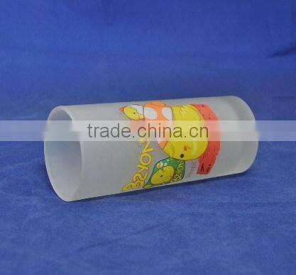 Kawaii cartoon wine shot glass welcomed