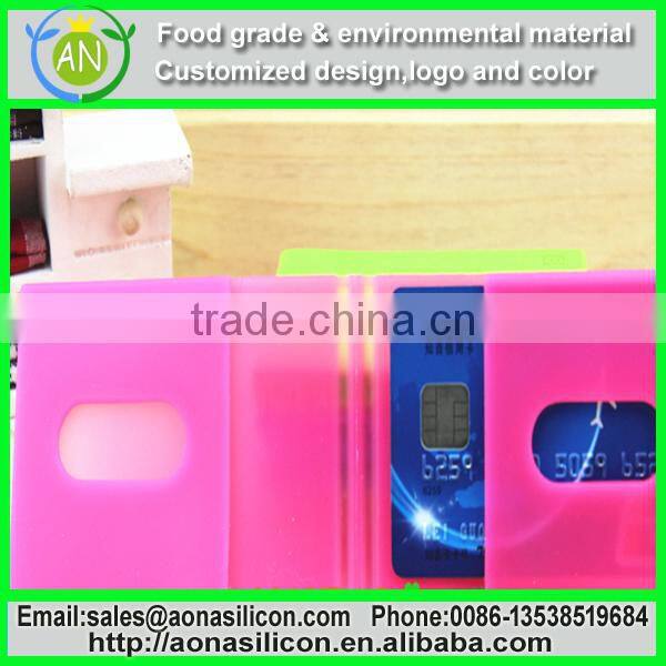 silicone name business credit card holder|multifunctional silicone innovative card bag|popular trend card box