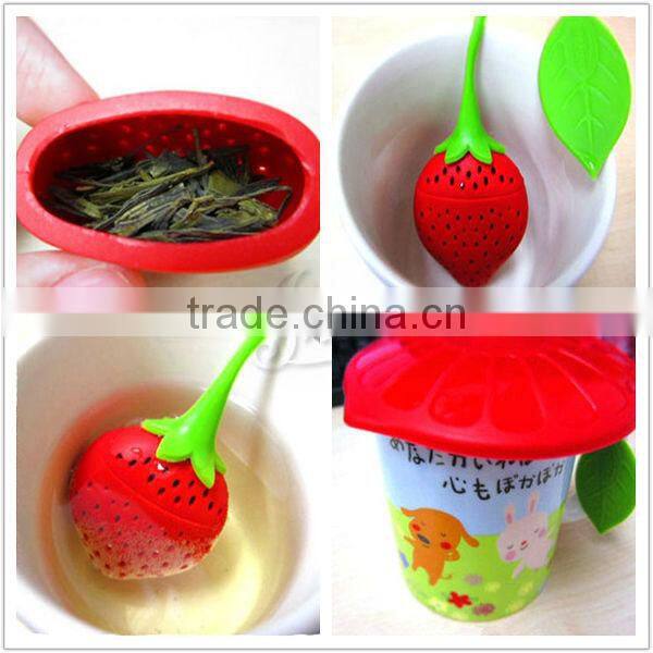custom silicone tea infuser/ tea bag