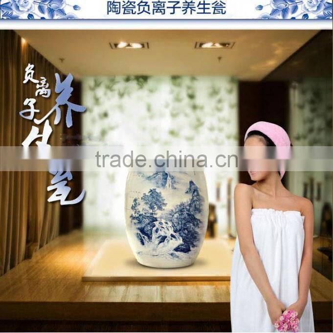 Factory directly sale high quality blue and white porcelain health & longevity devices made in China