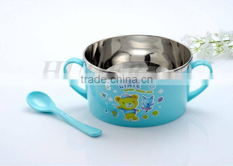 Big Size Children Bowl With Spoon