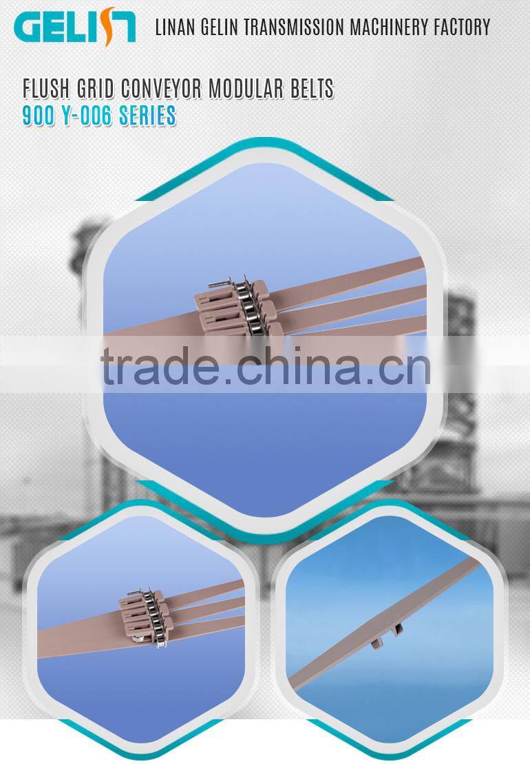 1873 2000 series side flexing sanp-on chains plastic flat top chain