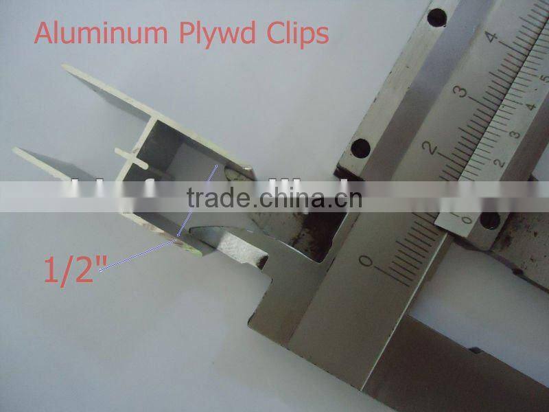 Aluminum Plywood Clips china supplier on hot sale