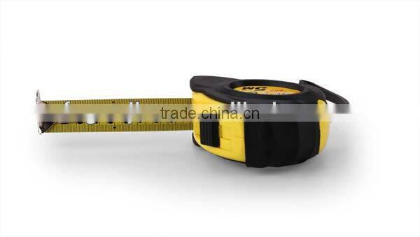 5m stainless steel measuring tape with rubber coated