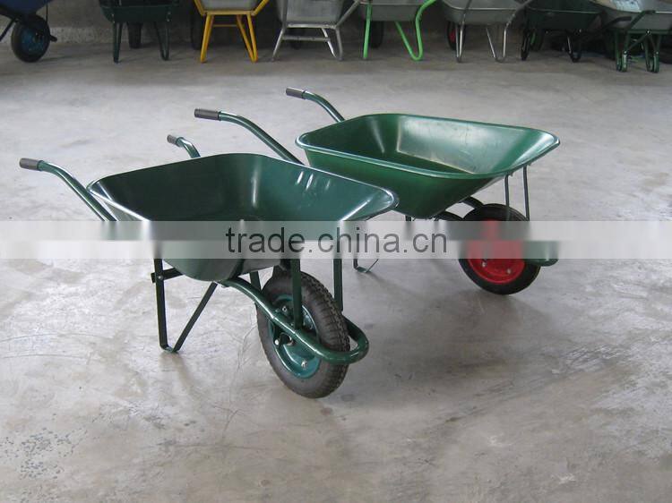 hot sale south america garden tool concrete solid wheel barrow