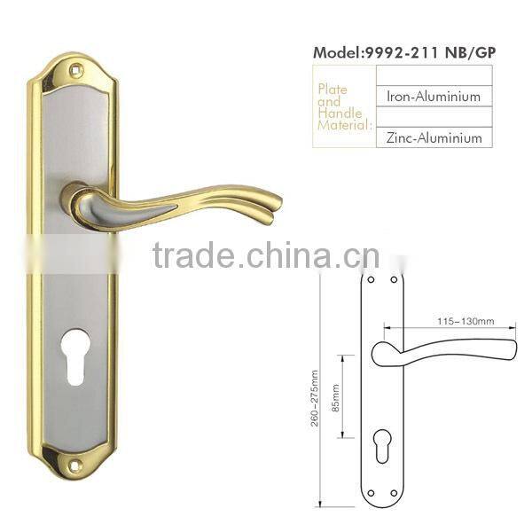hot sale customsized EU and USA zinc alloy door handle