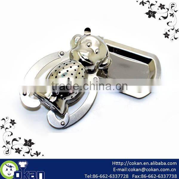 Monkey Shape Stainless Steel Mesh Tea Infuser,Tea Strainer CK-TI0103