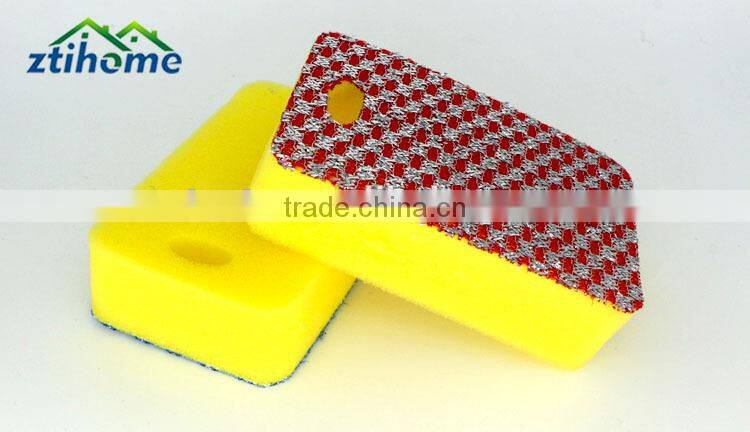 Sponge Kitchen Bowl Dish Pot Wash Scrub Cleaning Pads