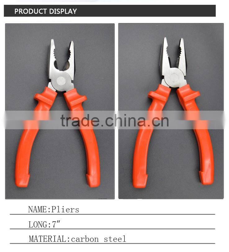 QJ-37P 7''Carbon Steel Combination Plier
