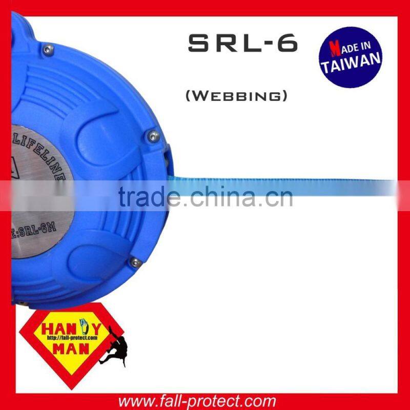 SRL-6 With Swivel Hook CE EN360 6M Sling Self Retractable Lifeline