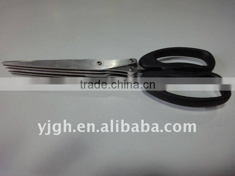 stainless steel 5 layers scissors