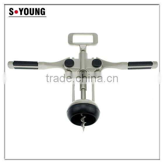 44041 Wing Corkscrew Wine Opener - Premium All-in-one Wine and Beer Bottle Opener by Mauve