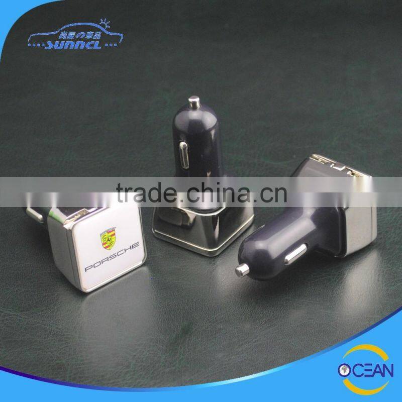 High Quality DC 5V 5.2A 6.8A 4 Port Car USB Charger with CE FCC RoHS