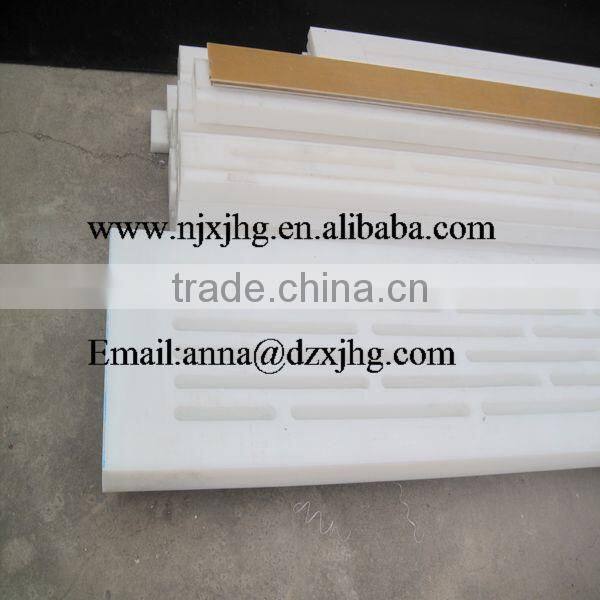 UHMWPE dewatering suction box cover for paper&Pulp machine