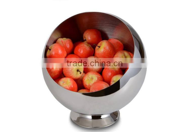 Stainless steel double wall round bowl set stainless steel mixing bowls