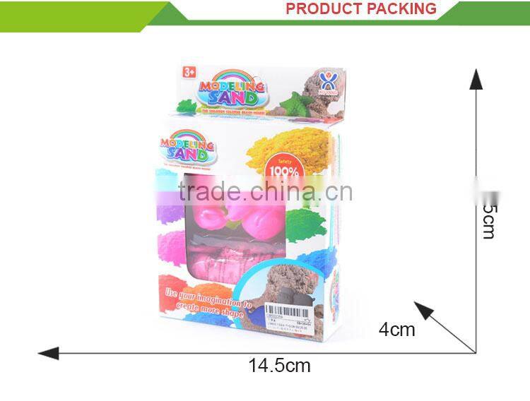 kids art toy diy space model playing magic modeling space sand