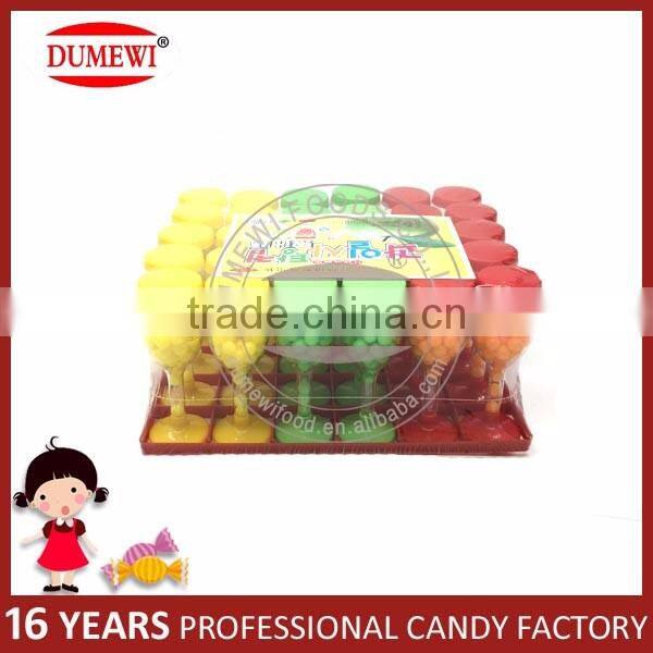 Assorted Fruit Hard Candy in Goblet Toy Candy
