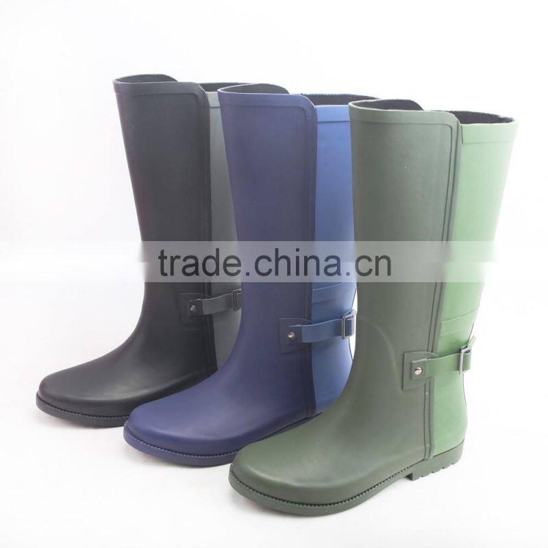 2016 fashion rubber rain boots women wellington boots