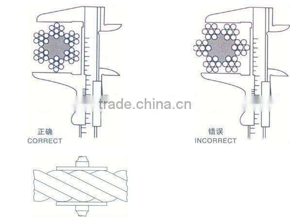 304,316 stainless steel wire rope (1x19,7x7,7x19)