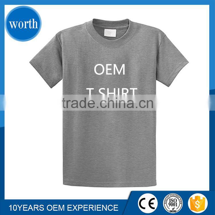 OEM T Shirt High Quality Most Popular Pattern with Your Printing Design