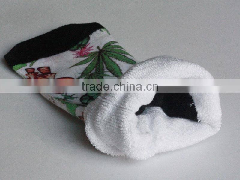 men printing custom dye sublimation socks