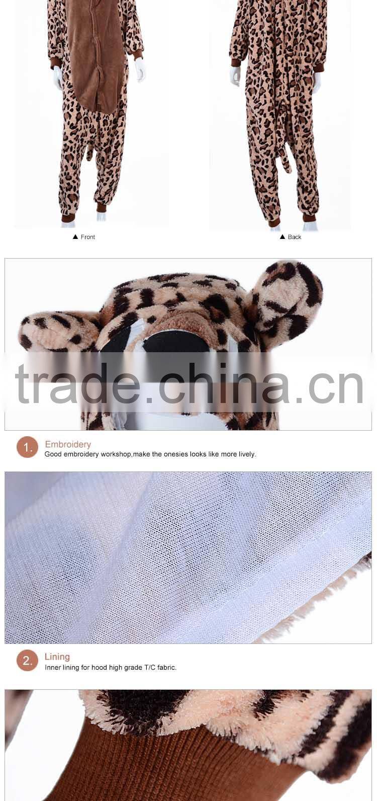 Teens Onesie Mascot Cosplay Jumpsuit Costume Animal Pajamas