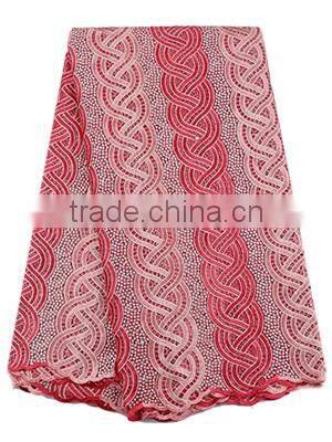 Comfortable muti-color beautiful textile french Lace african cord french lace FL 1393