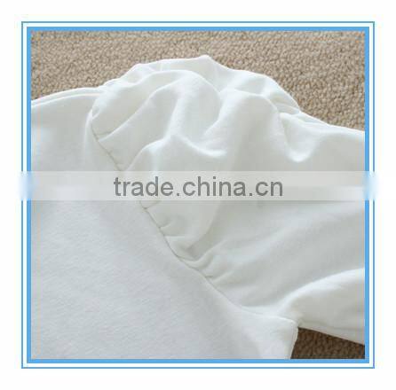 Wholesale high quality custom girl puff sleeve t shirt design