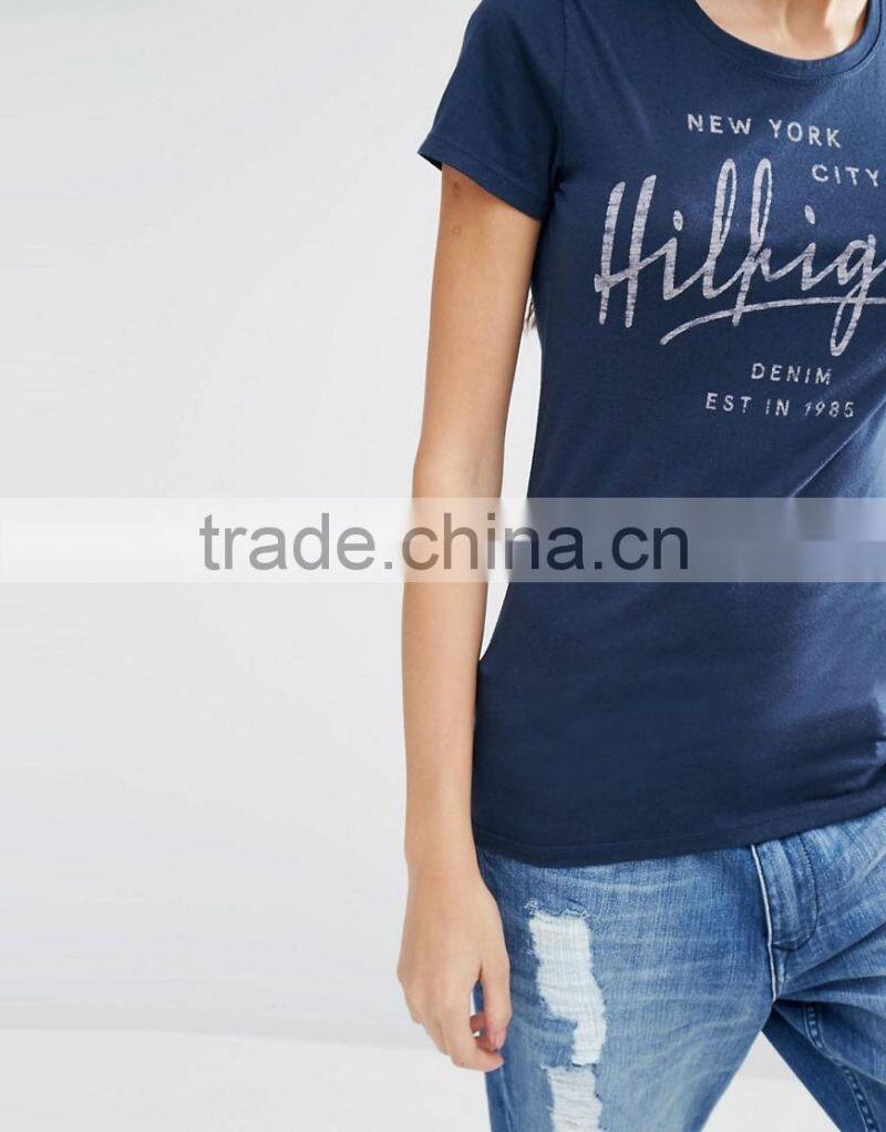 High quality oem wholesale t shirt custom printing Reasonable price t shirt for girl