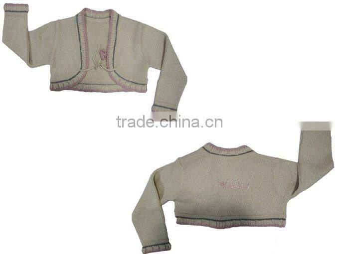 lady's summer fashion sweater with trim