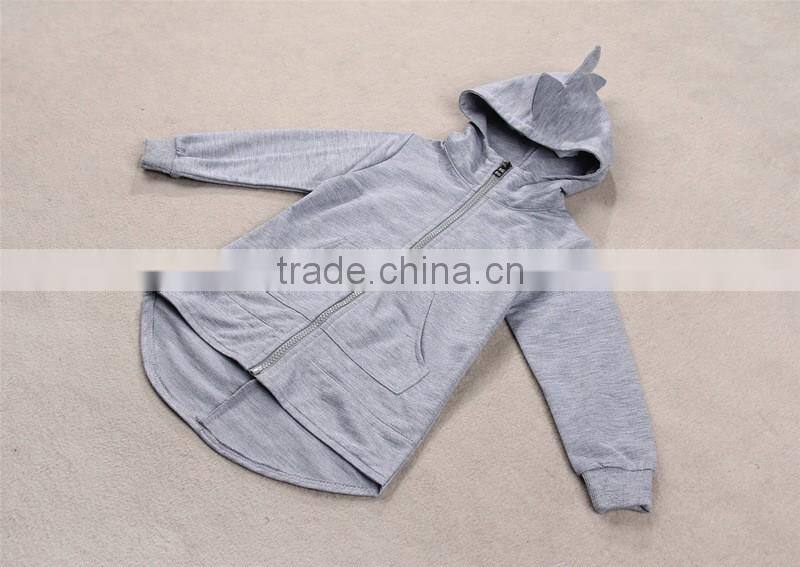 Custom children hoody garment/lastest design kids hoodie /high quality zipper up hoodie for children