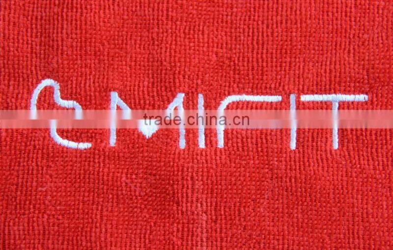 2017 hot sale super soft durable Anti-Slip microfiber Yoga mat towel