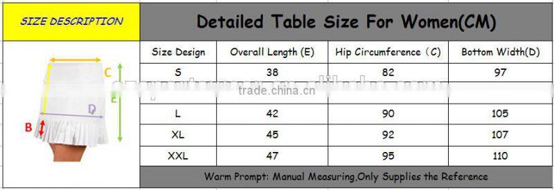 Hot Selling ! high quality fashion golf dress /golf skirts