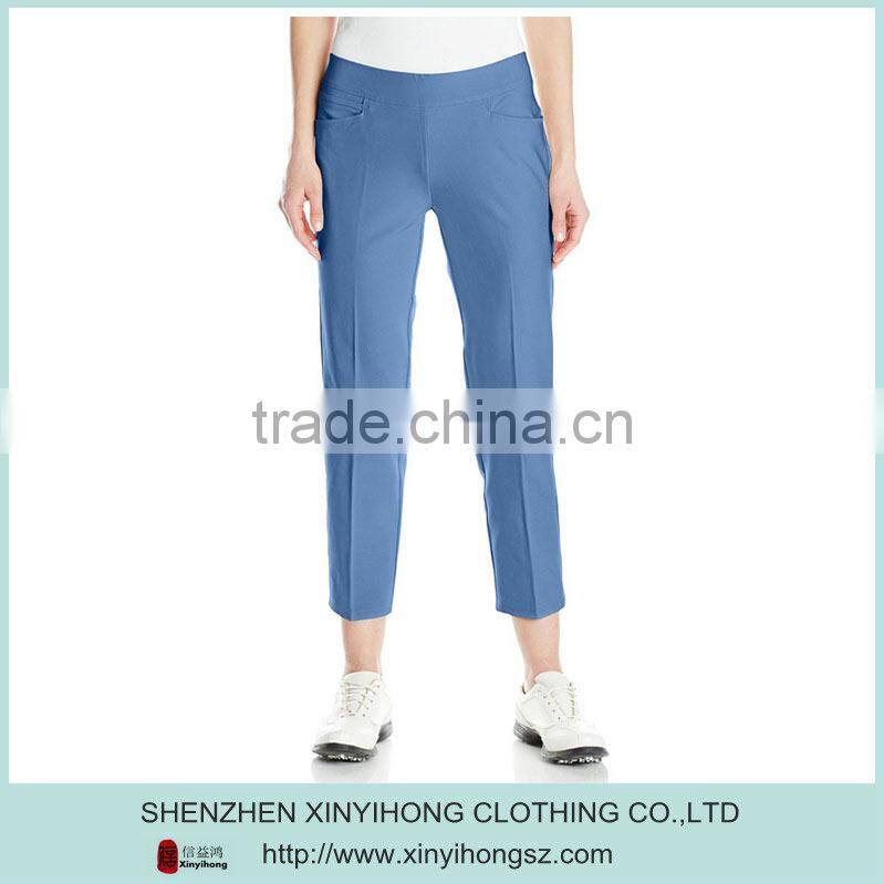 OEM Service Dry Fit Performance Golf Trousers , ladies golf pants with high quality