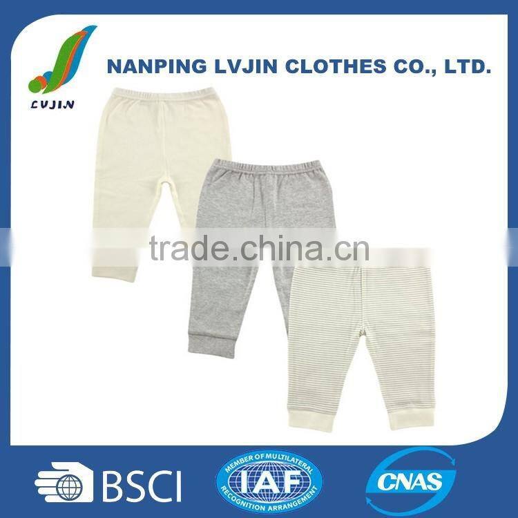 Muilty Color Boys Pants Cute Cotton Kids Pants Nice Gift Baby Boys' 3 Pcak Pants 0-24Month