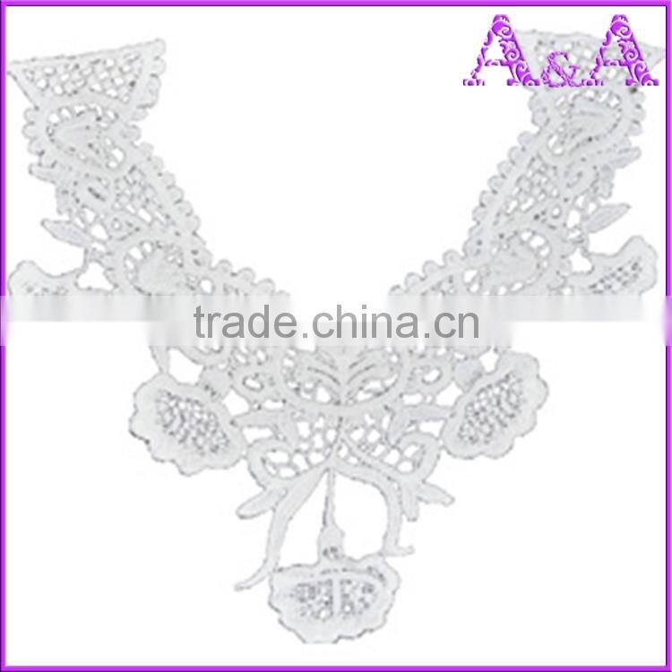 Factory new fashion cotton collar lace design