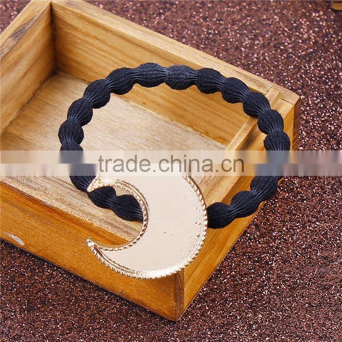 Zinc Based Alloy DIY Resin Mold For Jewelry Making Hair Ties Half Moon Gold Plated & Black