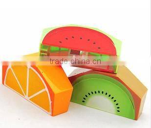 2014 promotional fruit design pencil sharpener