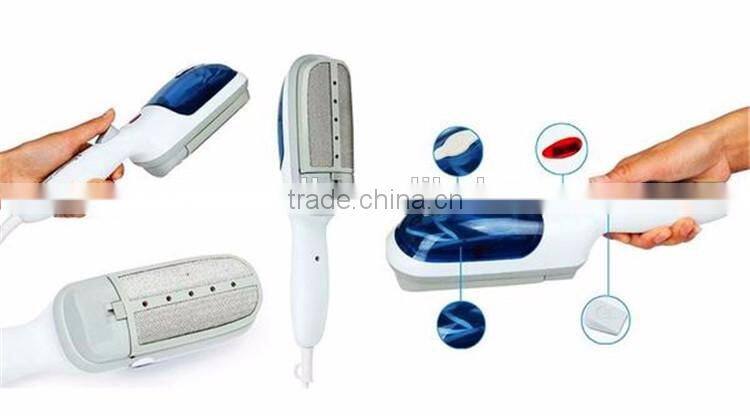 NEW!! Portable Fabric Steam Iron Brush, Handheld Travel Garment Clothes Steamer