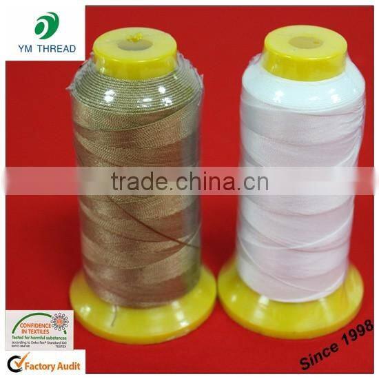 Supply 100 Polyester High Tenacity Filament Thread for leather shoes