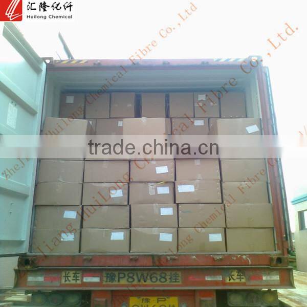 polyester yarn dty with low pilling polyester